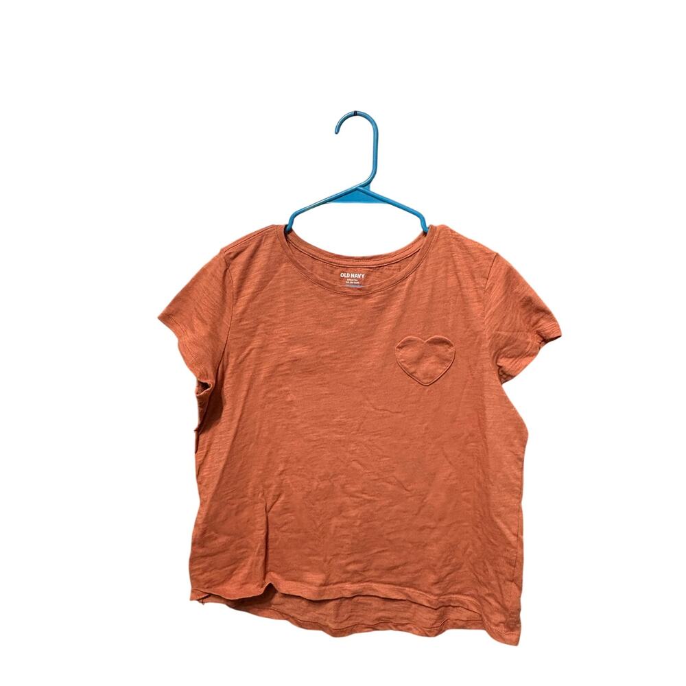 $5/15Rust Old Navy SS w/ Heart Pocket - XXL (18)